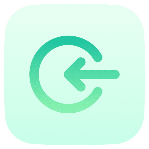 Enter login interface enter icon
