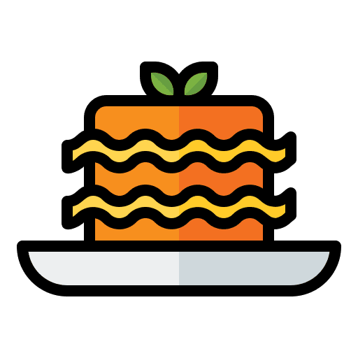Lasagna nutrition lasagna gastronomy icon Lasagna nutrition lasagna gastronomy icon