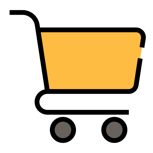 Trolley commerce and shopping shopping center market icon