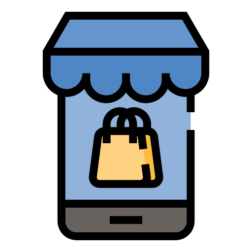 Online shop sale online shop commerce and shopping icon Online shop sale online shop commerce and shopping icon