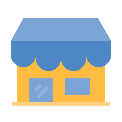 Shop commerce shop store icon