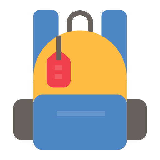 Backpack backpack fashion sale icon Backpack backpack fashion sale icon