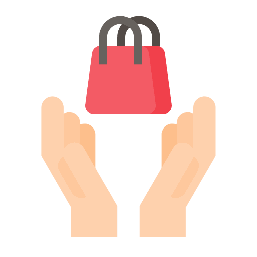 Purchase commerce commerce and shopping hand icon Purchase commerce commerce and shopping hand icon