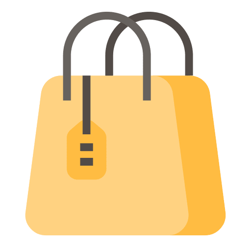 Shopping bag online store online shopping commerce and shopping icon Shopping bag online store online shopping commerce and shopping icon