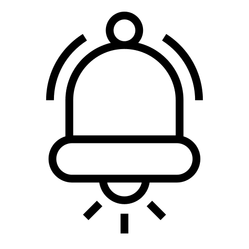 Alert ringing packard bell alert icon