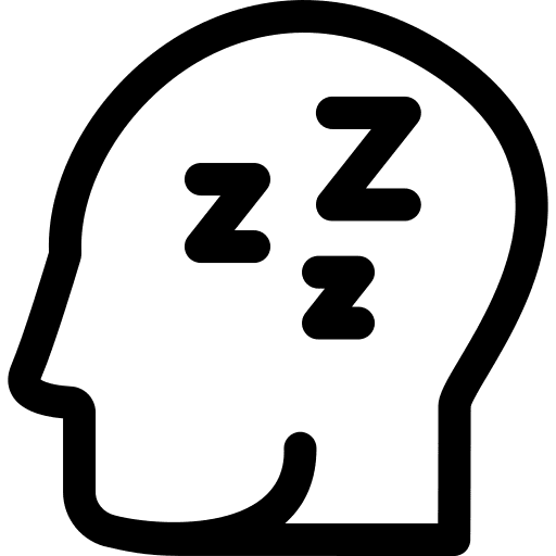 Sleep sleep emotion psychology icon