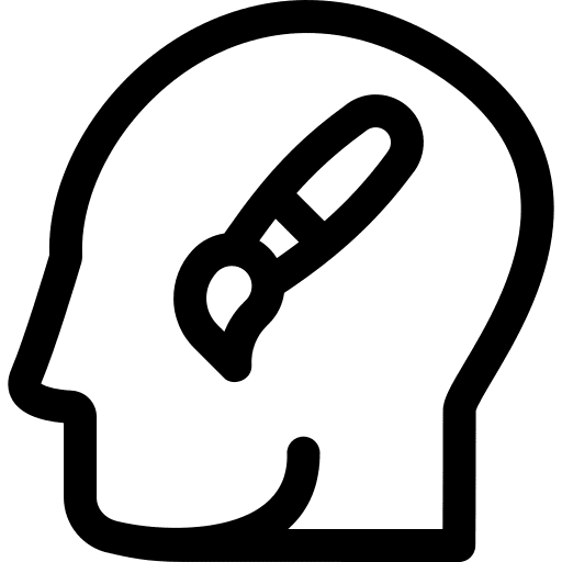 Creative emotion psychology wellness icon