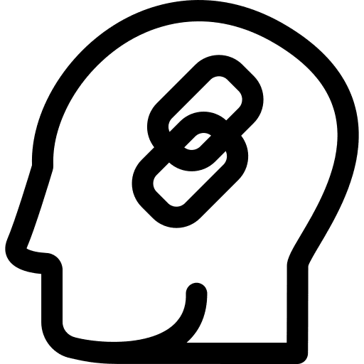 Link link mind emotion icon