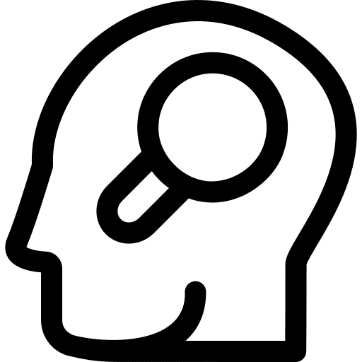 Search think search intelligence icon