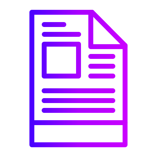 Document files and folders file ui design icon