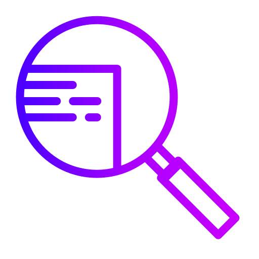 Find magnifier user interface find option icon