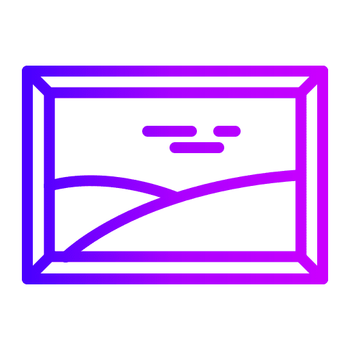 Picture frame art art and design icon Picture frame art art and design icon
