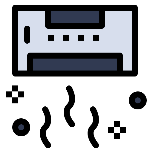 Air conditioner air conditioning air conditioner tools and utensils icon