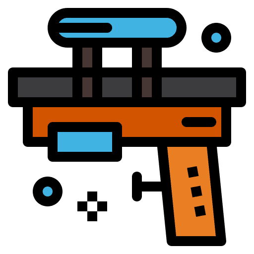 Gun crime handgun miscellaneous icon