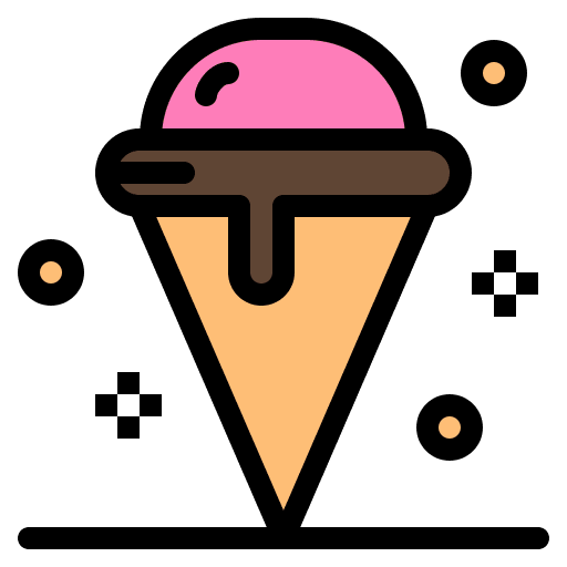 Ice food and restaurant popsicle ice icon Ice food and restaurant popsicle ice icon