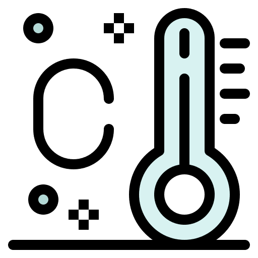 Thermometer degrees thermometer celsius icon