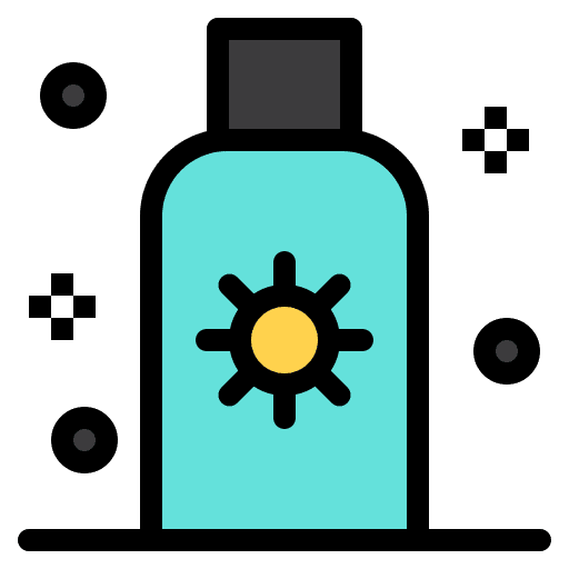 Lotion sunblock healthcare and medical protection icon Lotion sunblock healthcare and medical protection icon