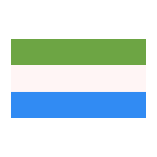 Sierra leone country sierra leone flags icon