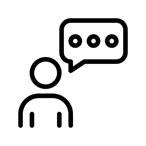 Speak speaking communications speak icon
