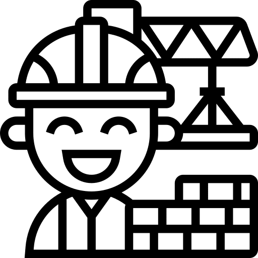 Worker worker building industry icon