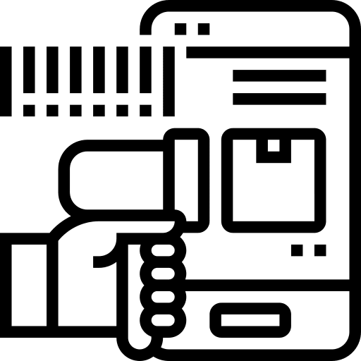 Barcode product barcode electronics icon
