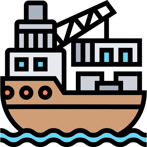 Cargo export exportation cargo icon