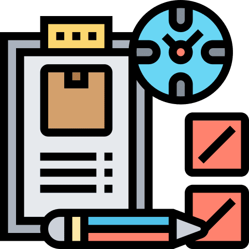 Checklist paperwork clipboard shipping and delivery icon Checklist paperwork clipboard shipping and delivery icon