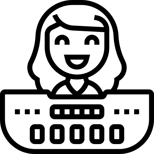 Croupier gambling chips gaming icon