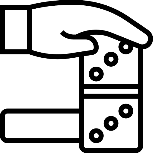 Domino leisure gaming entertainment icon Domino leisure gaming entertainment icon