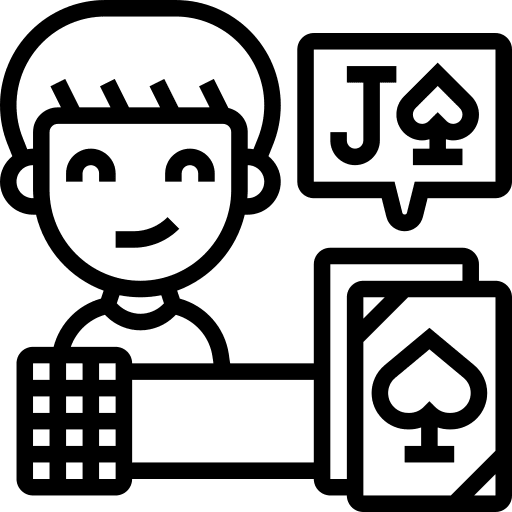 Blackjack poker casino gaming icon Blackjack poker casino gaming icon