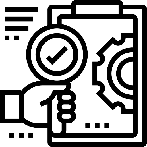 Checklist process qualification property icon