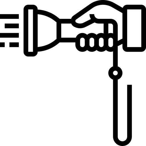 Flashlight torch flashlight adventurer icon Flashlight torch flashlight adventurer icon
