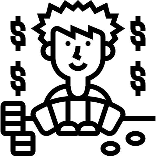 Gambling casino roulette entertainment poker icon