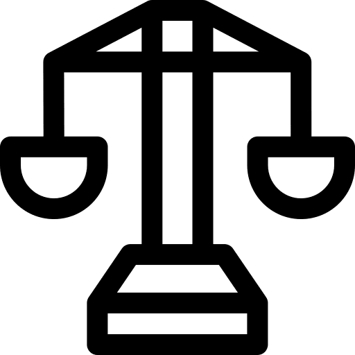 Justice legal miscellaneous balance icon