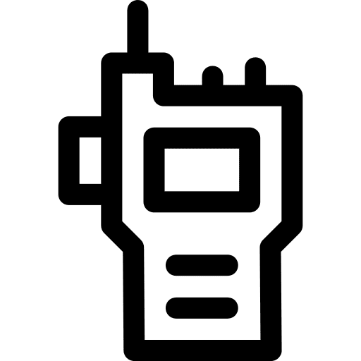 Walkie talkie communications walkie talkie transmitter icon Walkie talkie communications walkie talkie transmitter icon