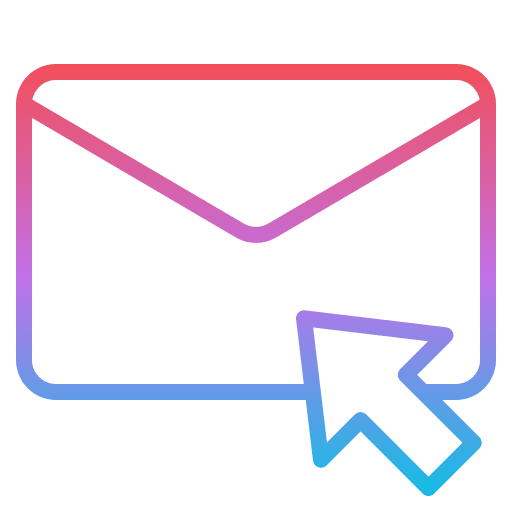 Click email message communications icon