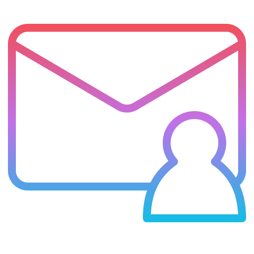 Personal email communications personal icon