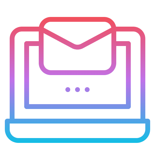 Receive mail email message computer icon