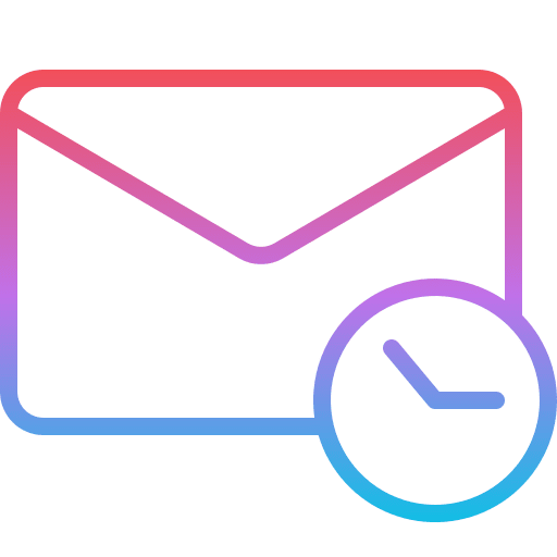 Snooze note message mail icon
