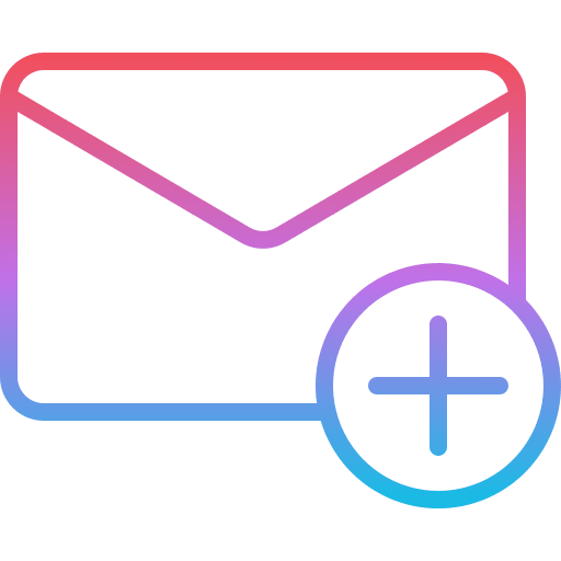Adding envelope communications email icon