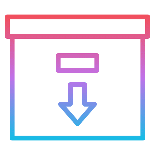 Archive mail content archive icon