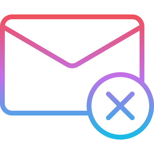 Error error note envelope icon