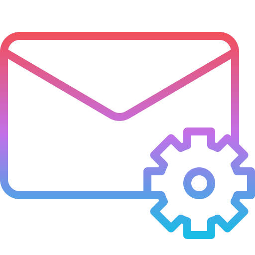 Options contents setting email icon