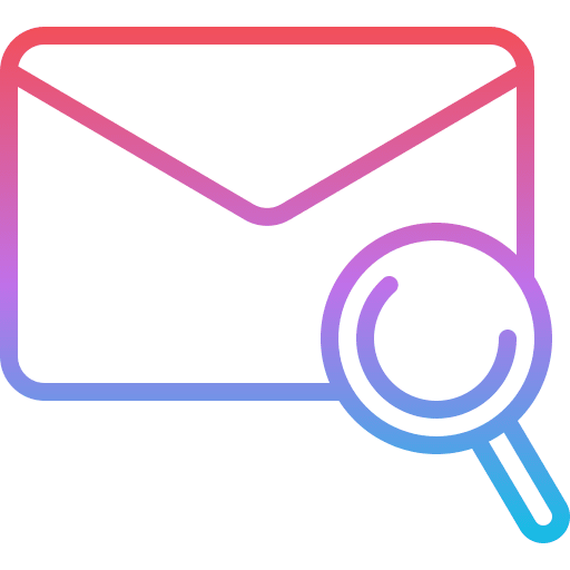 Searching searching email envelope icon