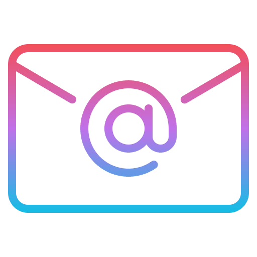 Unread mail envelope note icon