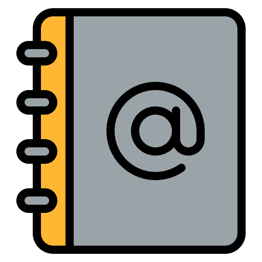 Contact email mail envelope icon Contact email mail envelope icon