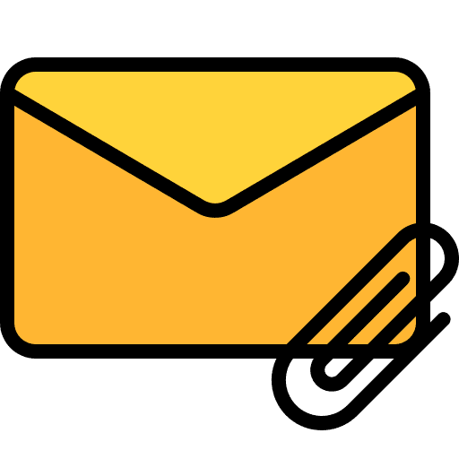 Attached file email communications attach icon Attached file email communications attach icon