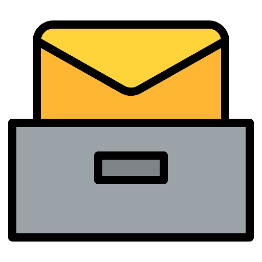 Inbox mail inbox message icon Inbox mail inbox message icon