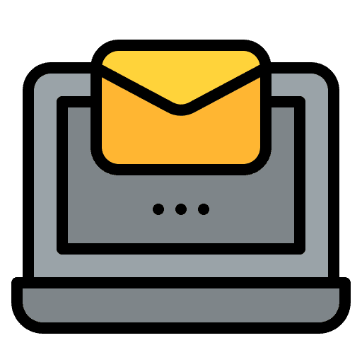 Receive mail envelope email marketing icon Receive mail envelope email marketing icon