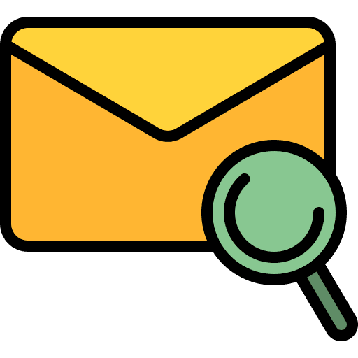 Searching mail contents searching icon Searching mail contents searching icon